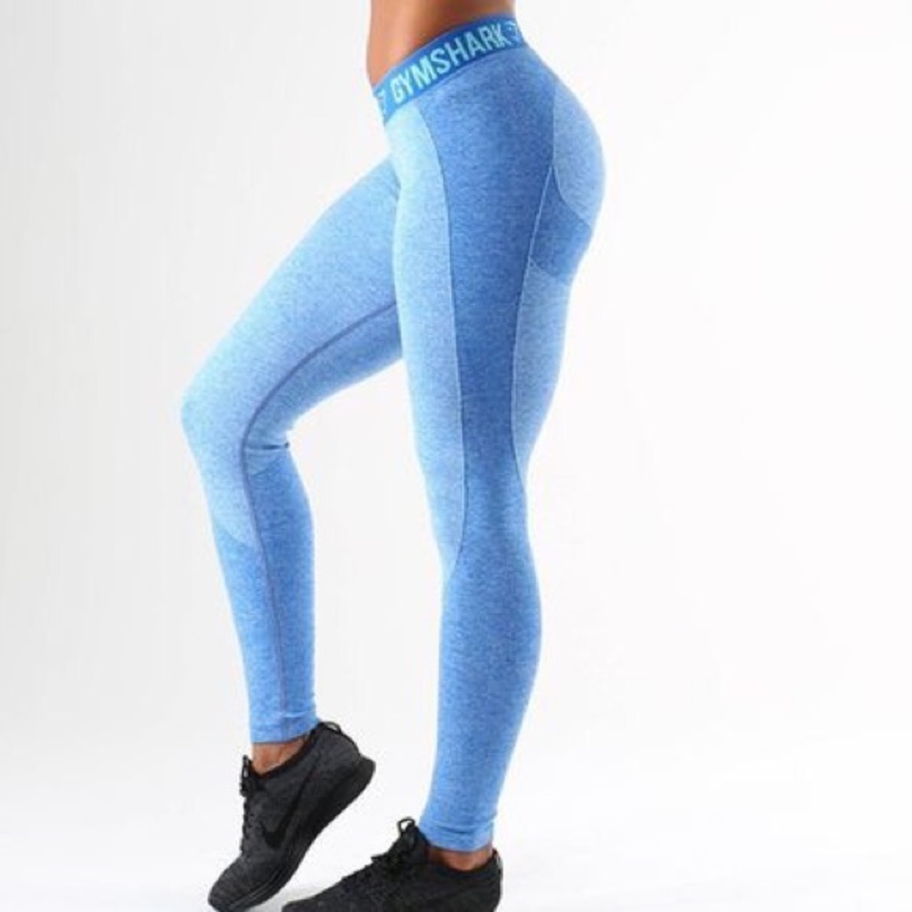Blue gymshark Flex leggings